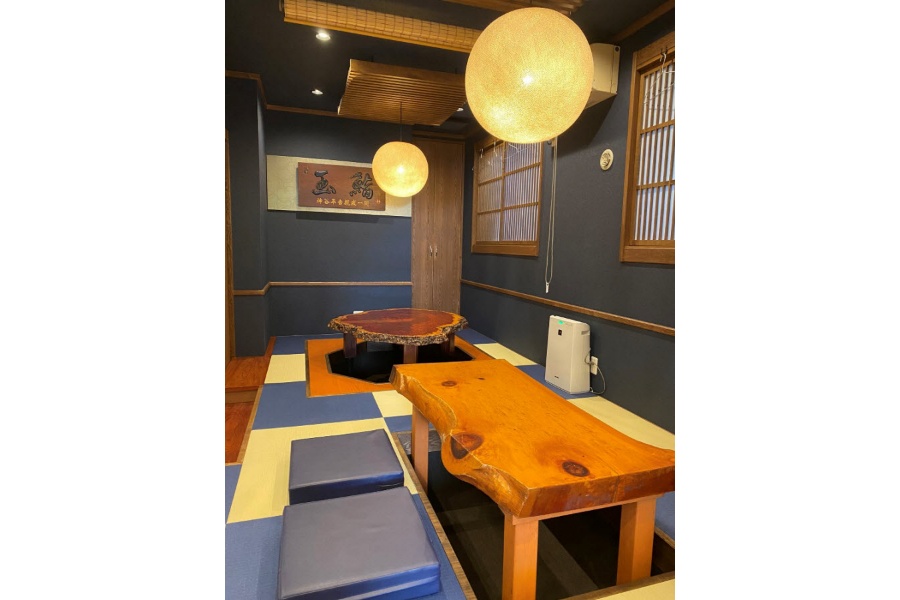 掘りごたつのある座敷